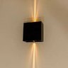 Arandela Led Astral Facho Regulável 4w Branco Quente 3000k Preto Ip66 Bivolt - 7