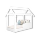 Ver imagem 2 de Mini Cama Infantil Montessoriana com Proteção Lateral Branco