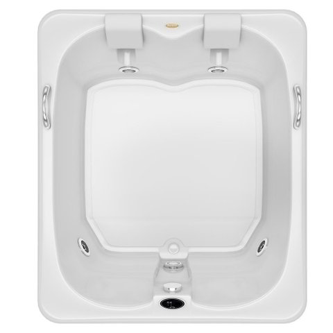 Banheira Aquecedor 10 Jatos Cetra P2 180x130cm Branca