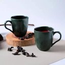Ver imagem 4 de Jogo Prato Fundo Caneca e Bowl Cerâmica Orgânica Verde Arauc