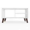 Ver imagem 4 de Rack Bancada Compacto Soul 90cm para Tv de até 40" em 100% Mdf Branco - Desk Design