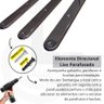 Elemento Tátil Inox Direcional Parafusado Liso - 2