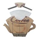 Ver imagem 3 de Porta Filtro em Madeira para Coador de Café Decor - Brewed Coffee