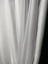 Ver imagem 2 de Cortina no Tecido Voil Branco com Forro Cetim Branco - 2,50l X 2,50a