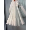Ver imagem 4 de Cortina no Tecido Voil Branco com Forro Cetim Branco - 2,50l X 2,50a
