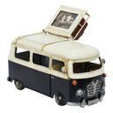 Ver imagem 1 de Kombi Preto Porta Retrato 19 Cm Estilo Retrô Vintage