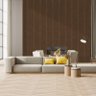 Painel Ripado em Barra 260x12,2cm (0,32m²) Freijó Black EspaçoWall - 1