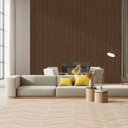 Ver imagem 1 de Painel Ripado em Barra 260x12,2cm (0,32m²) Freijó Black EspaçoWall