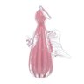 Escultura Decorativa Anjo Gabriel em Murano Rosa Candy - 20x12cm - Escultura Decorativa Luxuosa de I - 2