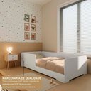 Ver imagem 5 de Cama Infantil de Solteiro Montessoriana em 100% MDF Premium Mark Branco/Tx