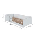 Ver imagem 3 de Cama Infantil de Solteiro Montessoriana em 100% MDF Premium Mark Branco/Tx