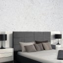 Ver imagem 2 de Painel Cabeceira Luna 1.28 Mt-Suede Cinza/GatMagazine