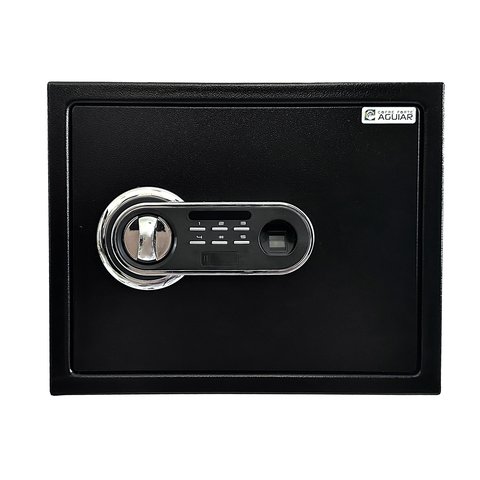 Cofre Digital C/ Leitor Biométrico 30x38x30cm C/luz Interna: Preto