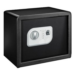 Cofre Digital C/ Leitor Biométrico 30x38x30cm C/luz Interna: Preto - 5