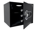 Ver imagem 2 de Cofre Digital C/ Leitor Biométrico 30x38x30cm C/luz Interna: Preto