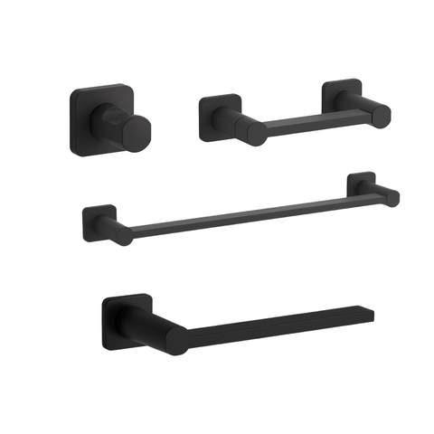 Kit Parallel Preto Completo 4 Peças Kohler