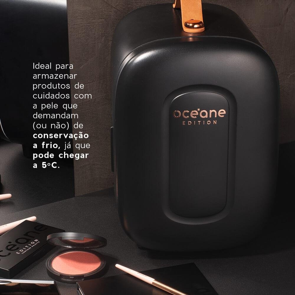 Mini Geladeira Preta - Skincare Fridge Océane Edition 4l Océ - 6