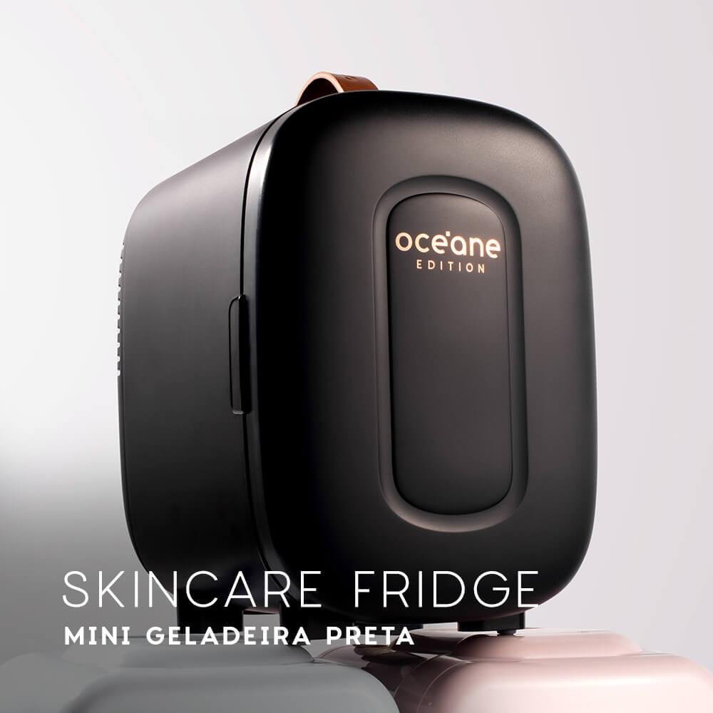 Mini Geladeira Preta - Skincare Fridge Océane Edition 4l Océ - 7