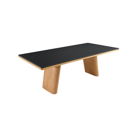 Mesa de Jantar Laminada com Vidro - Madri-1,80x1,0m - Requinte Salas