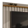 Painel Com Rack Suspenso Ripado Para TV Até 75 Polegadas Fendi Naturale Insígnia Shop JM - 5