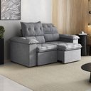 Ver imagem 1 de Sofá Retrátil e Reclinável 180cm Cupuaçu CabeCasa MadeiraOriginals