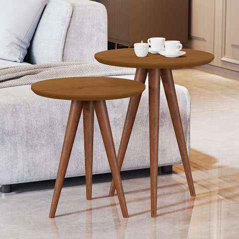 Conjunto Mesas de Apoio Trieste Nature