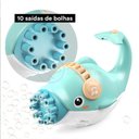 Ver mais imagens de Kit 1 Golfinho Bolha Sabão Criança Infantil+ 3 Pilha Azul 8