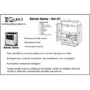 Ver imagem 4 de Balcão de cozinha para cooktop e forno 1 porta basculante branco Salvia Kaiki Moveis - 4 BOCAS