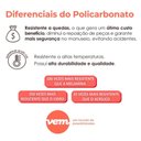 Ver imagem 4 de Copo Long Drink 300ml Natural em Policarbonato Linha Salut Vem