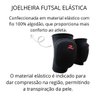 Joelheira Futsal Profissional Compressão Realtex Elástica - Preto - P - 5