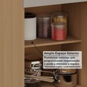 Ver mais imagens de Paneleiro 100 Mdf 4 Portas com Espaço para Forno e Micro-ondas 70cm Duna Luciane Móveis