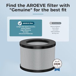 Aroeve Filtro de Reposição para Purificador de Ar Mk01&mk06 - 6