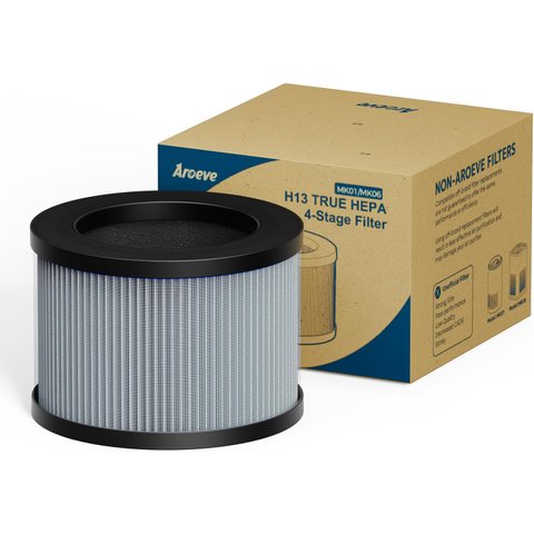Aroeve Filtro de Reposição para Purificador de Ar Mk01&mk06