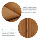 Ver mais imagens de Guarda-roupa Casal 100% Mdf 5 Portas 8 Gavetas Bari