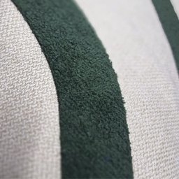 Capa Almofada Linho Bordada Arabesco Verde 50x50cm - 2
