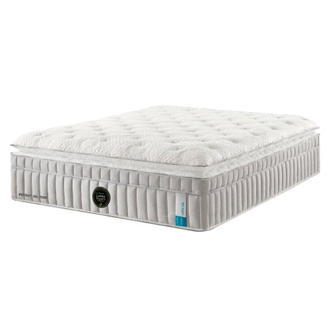 Colchão Casal Latex Foam de látex Pocket Qgel com cobre plus - 138x188cm - SEM OPCIONAIS