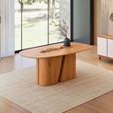Ver imagem 3 de Mesa de Jantar Yasmin 200x100 cm Cinamomo - New Ceval