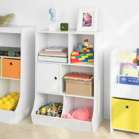 Organizador Infantil Ander 100% Mdf (brinquedos Crianças Infantil Brinquedoteca) Woodcore