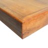 Mesa Industrial Diamond Madeira Maciça 1,60m Ferragem Preta - 3