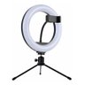 Ring Light 22cm 8 Polegadas Led 28w Iluminador Usb Controlador 3 Cores Tripe Mesa - 2