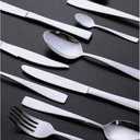 Ver imagem 5 de Jogo 24 Facas de Mesa Aço Inox 23,5cm Pisa Wolff Mesa Posta Restaurante Buffet