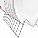 Ver imagem 4 de Organizador de Armário Suporte de Prato Vertical Cromado Arm