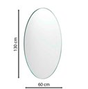 Ver imagem 7 de Espelho Multiuso Lapidado Pendurador 130x60 cm Oval