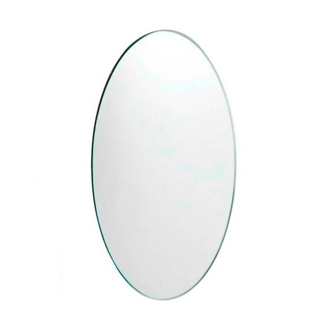 Espelho Multiuso Lapidado Pendurador 130x60 cm Oval