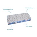 Ver imagem 5 de Mini Berço Moisés Zain Branco Fosco 3 em 1 com Colchão Vira Trocador ou Escrivaninha Quarto de Bebê