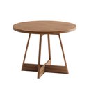 Ver imagem 1 de Mesa de Jantar Redonda 1 m Átria 1594 Carraro Nogal/Rose