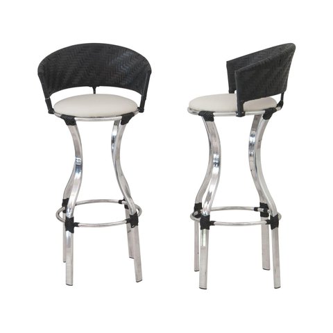 BANQUETA EM ALUMINIO PARA SUA AREÁ GOURMET E DECORAR SUA CASA