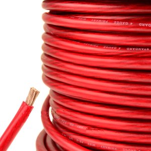 Cabo Alimentação Som Bateria 21mm - 5 Metros Sv Audio Cabo 21mm