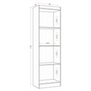 Ver imagem 4 de Cômoda Sapateira Sevilha 2004147 e Armário Multiuso New 2000192 Branco Tx - Aramóveis