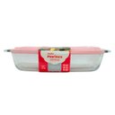 Ver imagem 4 de Assadeira de Vidro Marinex Seletta Tampa Rosa 3,5l - Nadir 6539/000n